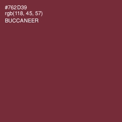 #762D39 - Buccaneer Color Image