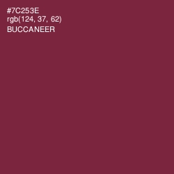 #7C253E - Buccaneer Color Image
