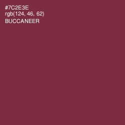#7C2E3E - Buccaneer Color Image
