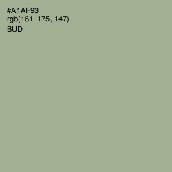 #A1AF93 - Bud Color Image