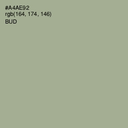#A4AE92 - Bud Color Image