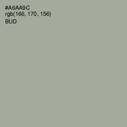 #A6AA9C - Bud Color Image
