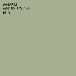#A6AF92 - Bud Color Image