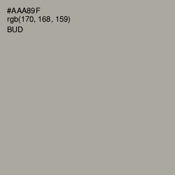 #AAA89F - Bud Color Image