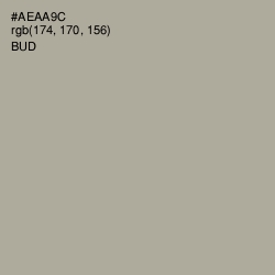 #AEAA9C - Bud Color Image