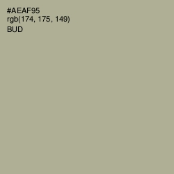 #AEAF95 - Bud Color Image