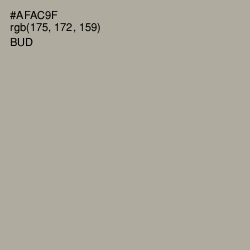 #AFAC9F - Bud Color Image