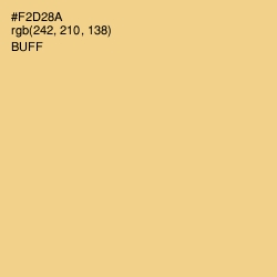 #F2D28A - Buff Color Image