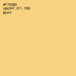 #F7D380 - Buff Color Image