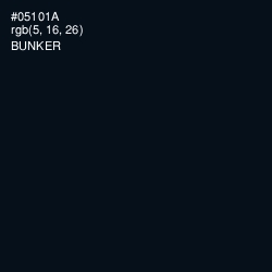 #05101A - Bunker Color Image