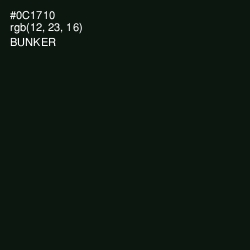 #0C1710 - Bunker Color Image