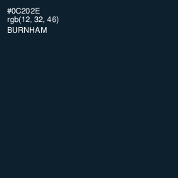 #0C202E - Burnham Color Image