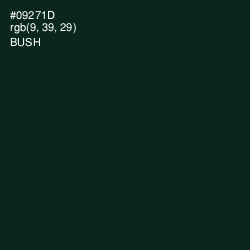 #09271D - Bush Color Image