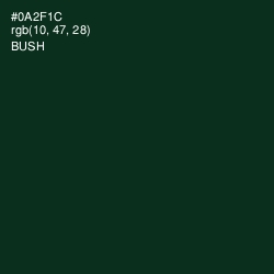 #0A2F1C - Bush Color Image