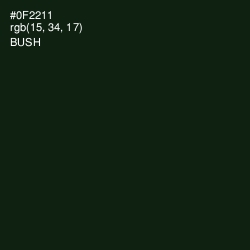 #0F2211 - Bush Color Image
