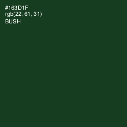 #163D1F - Bush Color Image