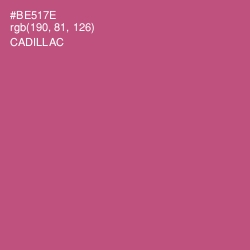 #BE517E - Cadillac Color Image
