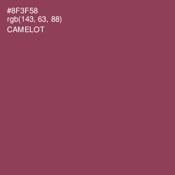 #8F3F58 - Camelot Color Image