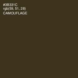 #3B331C - Camouflage Color Image