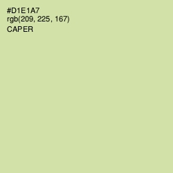 #D1E1A7 - Caper Color Image