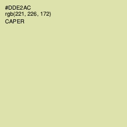 #DDE2AC - Caper Color Image