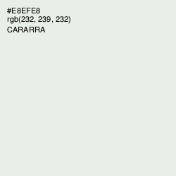 #E8EFE8 - Cararra Color Image
