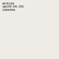 #EFECE8 - Cararra Color Image