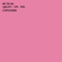 #E781A6 - Carissma Color Image