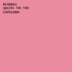 #EA8BA0 - Carissma Color Image