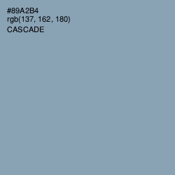 #89A2B4 - Cascade Color Image