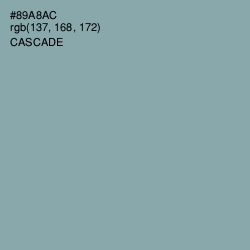 #89A8AC - Cascade Color Image