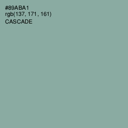 #89ABA1 - Cascade Color Image