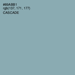 #89ABB1 - Cascade Color Image
