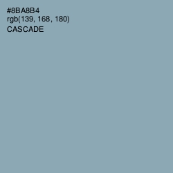 #8BA8B4 - Cascade Color Image