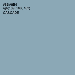 #8BA8B6 - Cascade Color Image