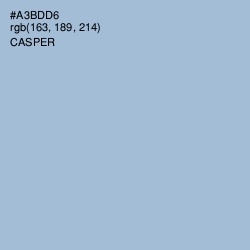#A3BDD6 - Casper Color Image