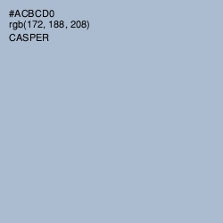 #ACBCD0 - Casper Color Image