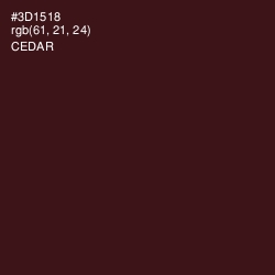 #3D1518 - Cedar Color Image