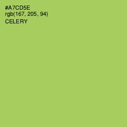 #A7CD5E - Celery Color Image