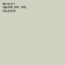 #D1D1C1 - Celeste Color Image
