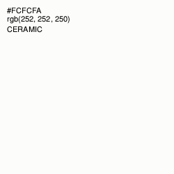 #FCFCFA - Ceramic Color Image