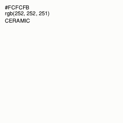 #FCFCFB - Ceramic Color Image