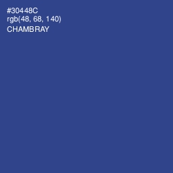 #30448C - Chambray Color Image
