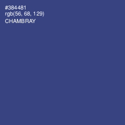 #384481 - Chambray Color Image
