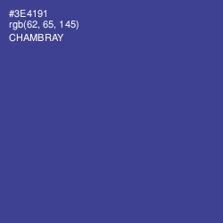 #3E4191 - Chambray Color Image