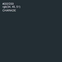 #222D33 - Charade Color Image