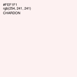 #FEF1F1 - Chardon Color Image