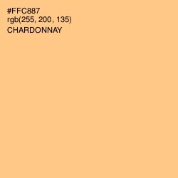 #FFC887 - Chardonnay Color Image