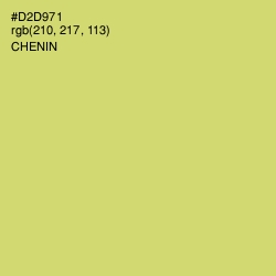 #D2D971 - Chenin Color Image