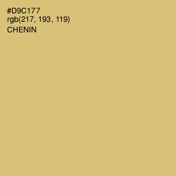 #D9C177 - Chenin Color Image